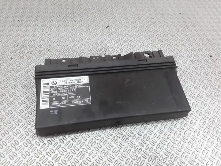 BMW 5 E60 E61 (2004 - 2010) 6135917607001 Модуль комфорта — фото 1
