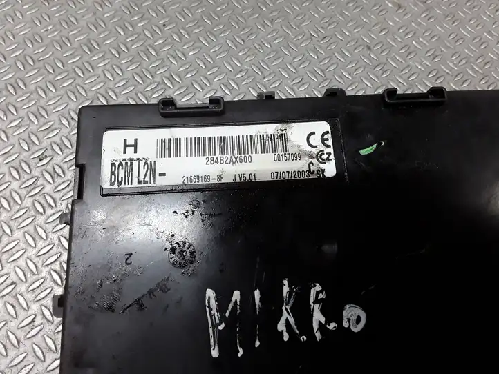 Nissan Micra (2008 - 2010) 216691698F Модуль комфорта — фото 3