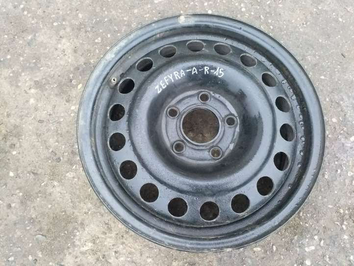 Opel Zafira (1999 - 2003)   Стальной штампованный обод (ободья) колеса R 15