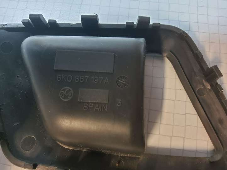 Volkswagen Polo (1994 - 2001)  6K0867197A Другая деталь отделки задний дверей