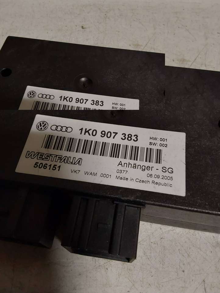 Volkswagen PASSAT B6 (2005 - 2010)  1K0907383 Блок управления крюка для прицепа