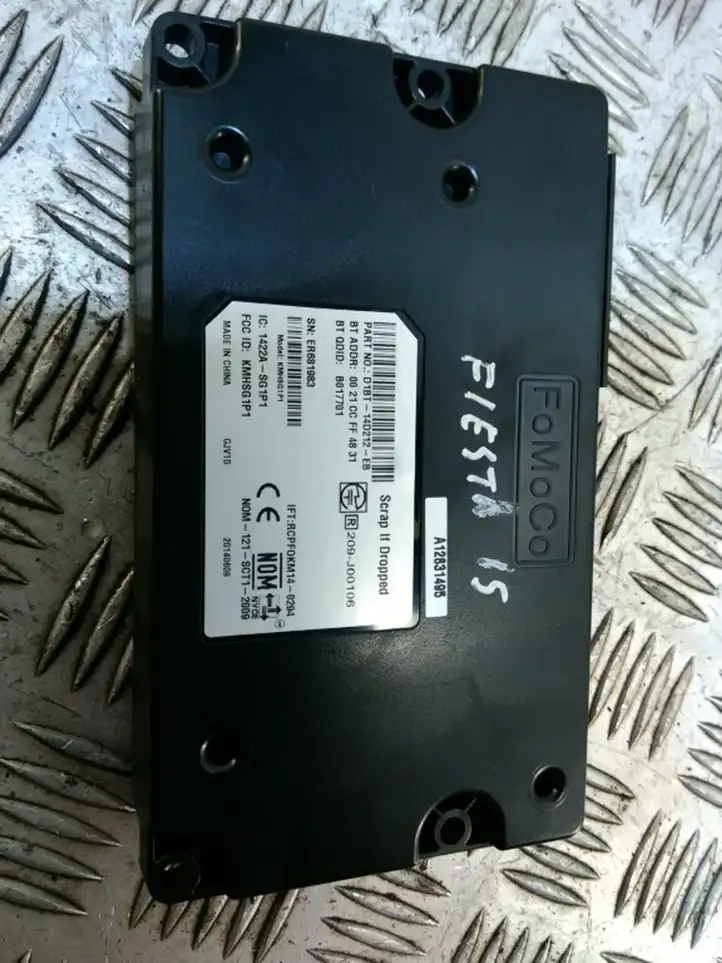 Ford Fiesta (2013 - 2017) D1BT14D212EB Модуль комфорта — фото 1