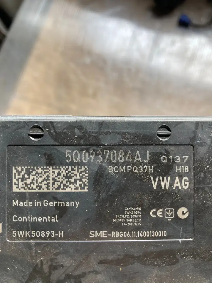 Seat Leon (5F) (2012 - 2019) 5Q0937084AJ Модуль комфорта — фото 2