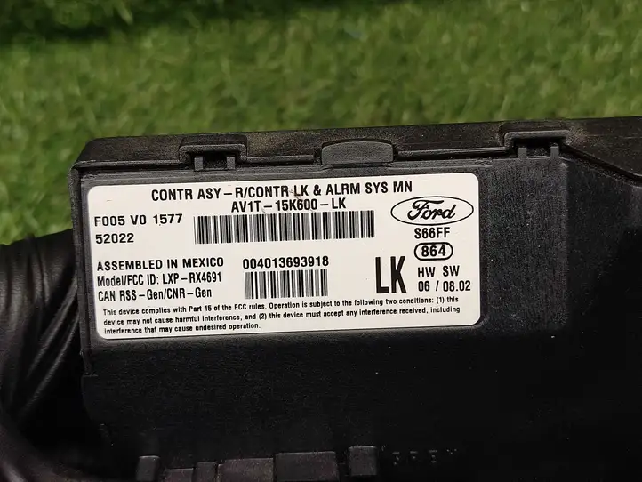 Ford Fiesta (2013 - 2017) AV1T15K600LK Модуль комфорта — фото 2