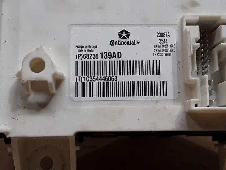 Jeep Grand Cherokee (2010 - 2021) 68236139AD Модуль комфорта — фото 2