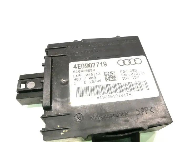 Audi A8 S8 D3 4E (2002 - 2005) 4E0907719 Блок управления сигнализацией — фото 2