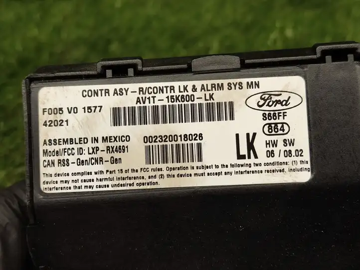 Ford Fiesta (2013 - 2017) AV1T15K600LK Модуль комфорта — фото 2