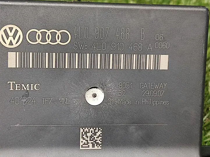 Audi Q7 4L (2005 - 2009) 4L0907468B Модуль Gateway — фото 3