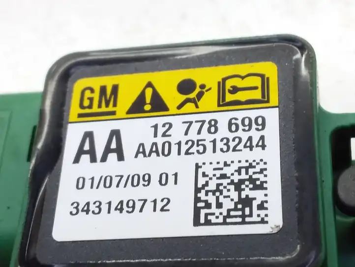 Saab 9-3 Ver2 (2008 - 2016) 12778699 Датчик удара SRS — фото 4