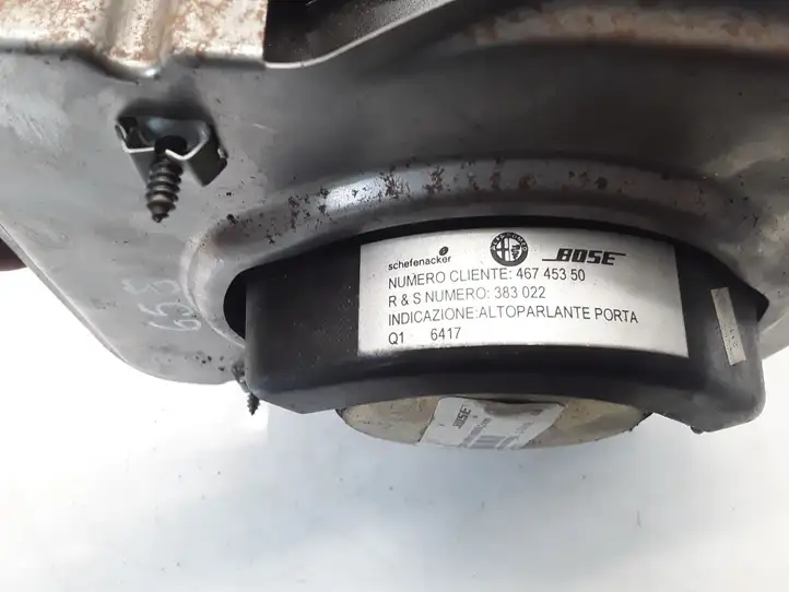 Alfa Romeo 147 (2000 - 2004) 46745350 Динамики задних дверей — фото 4
