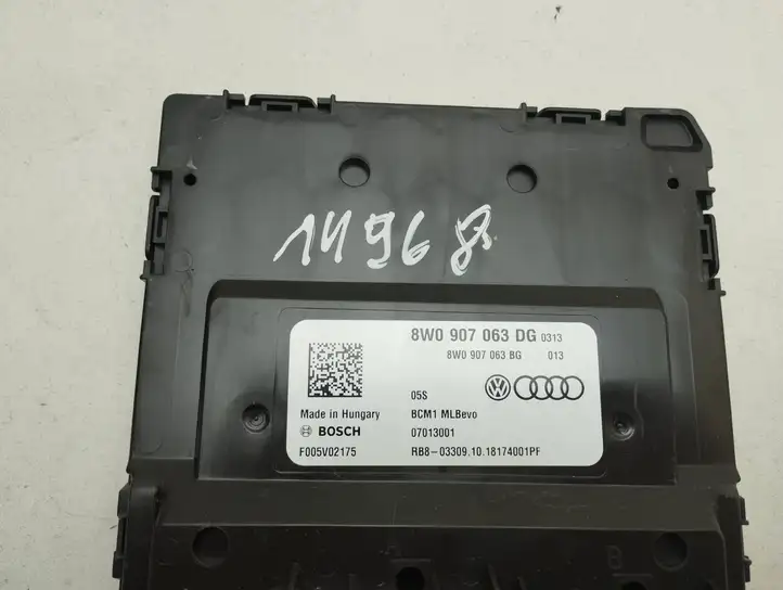 Audi A4 S4 B9 8W (2019 - ) 8W0907063BG Модуль комфорта — фото 4