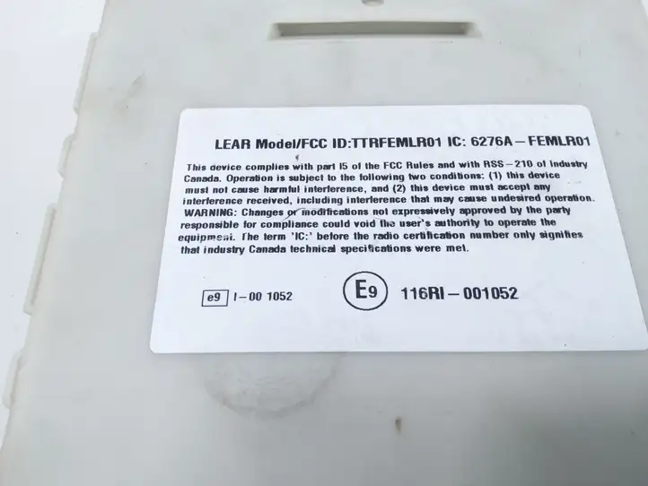 BMW 3 F30 F35 F31 (2012 - 2018) 116RI001052 Модуль комфорта — фото 3