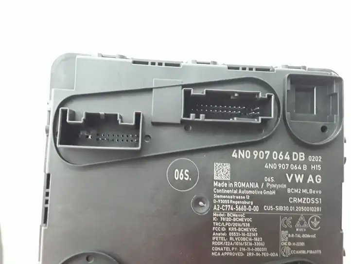 Audi A6 S6 C8 4K (2018 - ) 4N0907064DB Модуль комфорта — фото 3