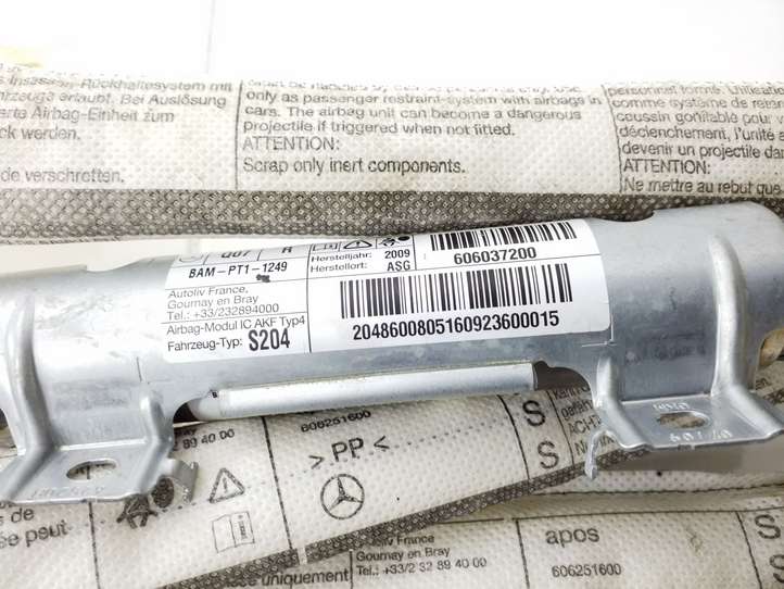 Mercedes-Benz C W204 (2007 - 2014)  A2048600805 Звукоизоляция крыши