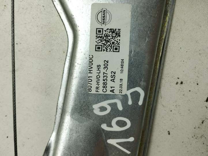 Nissan Qashqai (2017 - 2020)  80701HV00C Передний комплект электрического механизма для подъема окна