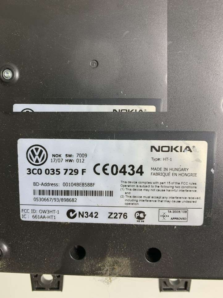 Volkswagen Golf V (2003 - 2009)  3C0035729F Блок управление GSM