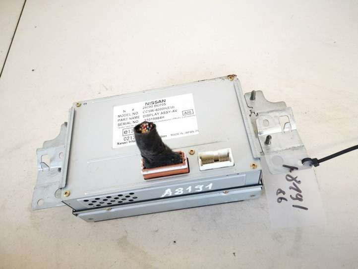 Nissan Almera Tino (2000 - 2006)  28090bu705 Экран/ дисплей / маленький экран