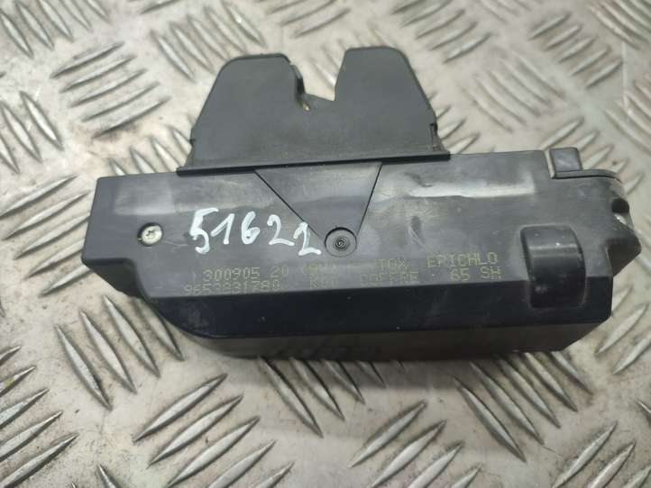 Peugeot 607 (2004 - 2010)  9653831780 Замок задней крышки