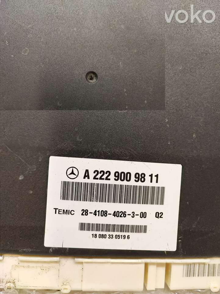 Mercedes-Benz C AMG W205 (2014 - )  A2229009811 Блок управления подвески