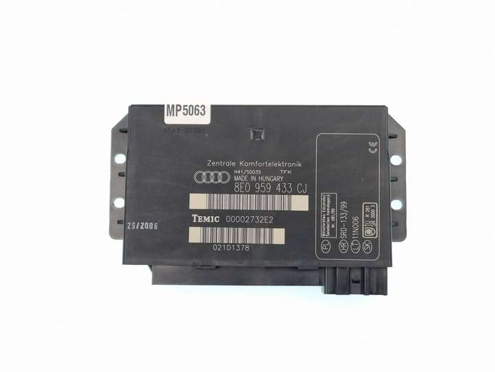 Audi A4 (2007 - 2011)  8E0959433CJ Mодуль kомфортa