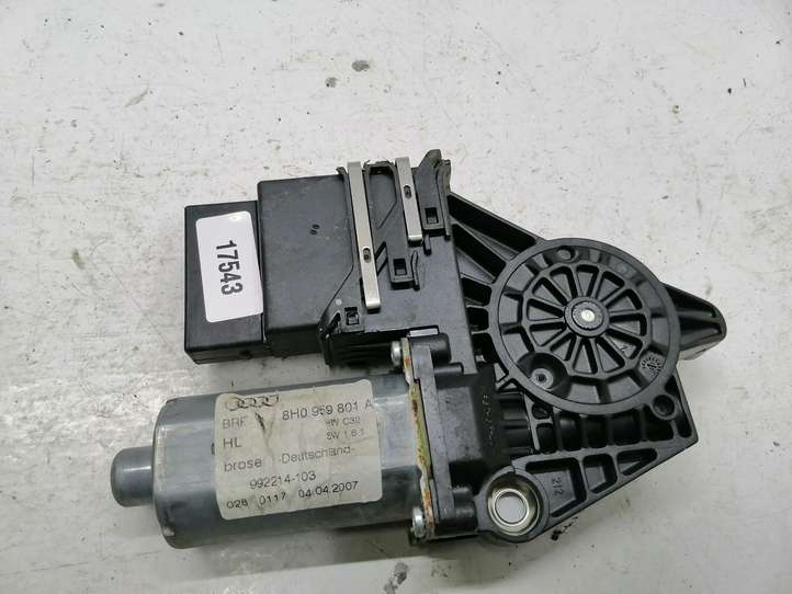 Audi A4 (2004 - 2009)  8H0959801A Механизм подъема окон задней двери