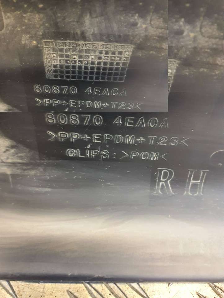 Nissan Qashqai (2013 - 2017)  808704EA0A Отделка (молдинг) передней двери