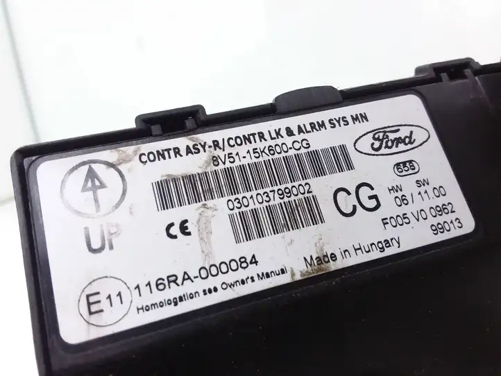 Ford Fiesta (2006 - 2008) 8V5115K600CG Модуль комфорта — фото 4