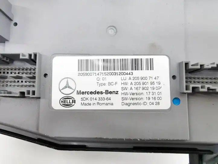 Mercedes-Benz EQC (2018 - ) A2059007147 Модуль комфорта — фото 2