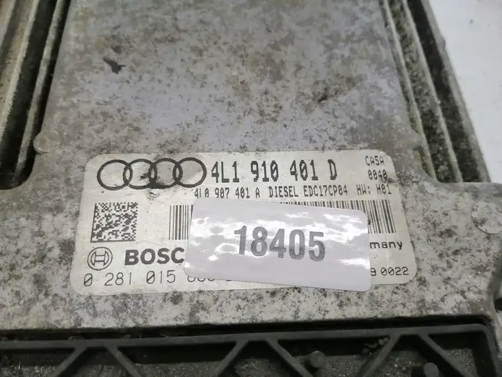 Audi Q7 4L (2005 - 2009) 4L1910401D Блок управления двигателем (ЭБУ) — фото 4