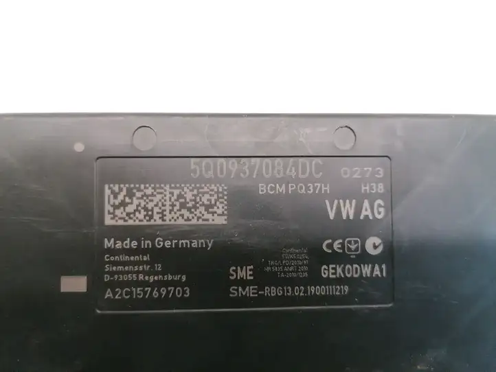 Volkswagen Tiguan (2016 - 2020) 5Q0937084DC Модуль комфорта — фото 2