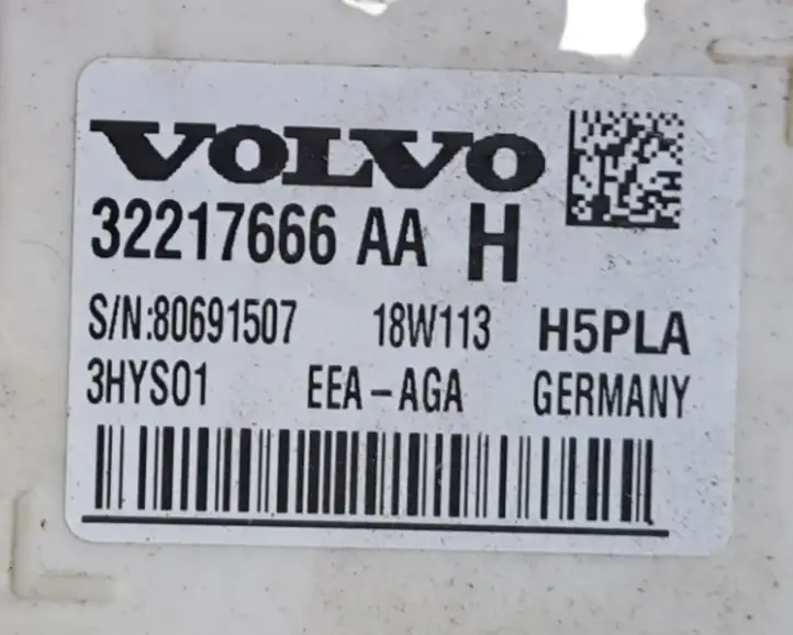 Volvo S90, V90 (2016 - 2020) 32217666 Модуль комфорта — фото 5