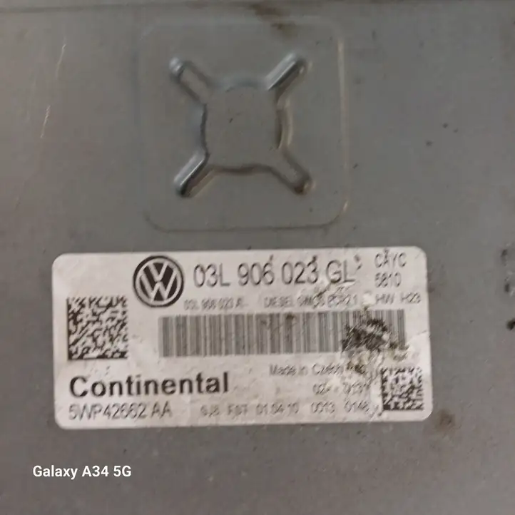 Volkswagen PASSAT B6 (2005 - 2010) 03L906023GL Блок управления двигателем (ЭБУ) — фото 4