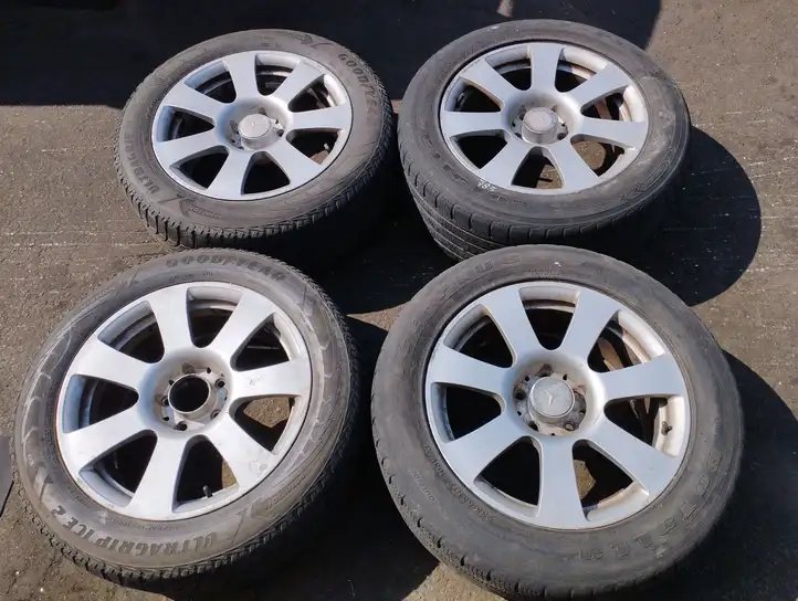 Mercedes-Benz S W221 (2005 - 2013) A2214010202 Легкосплавный колесный диск R17 — фото 1