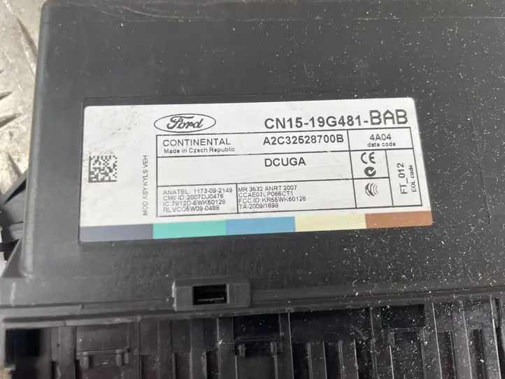 Ford Ecosport (2013 - 2018) CN1519G481 Модуль комфорта — фото 2