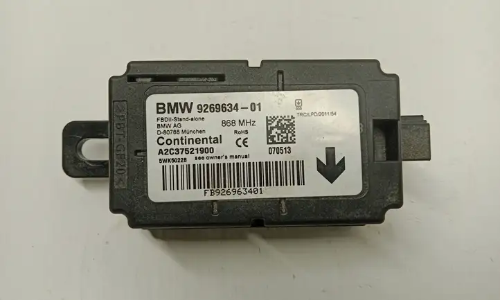 BMW 3 F30 F35 F31 (2012 - 2018) 9269634 Блок управления сигнализацией — фото 1
