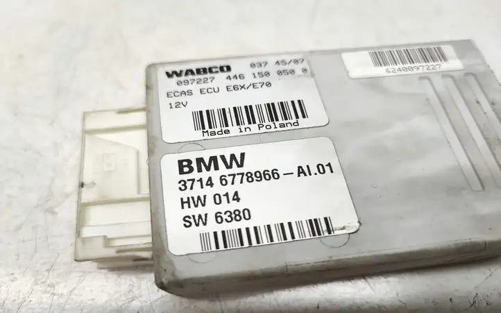 BMW X5 E70 (2006 - 2013) 6778966 Блок управления пневмоподвеской — фото 2