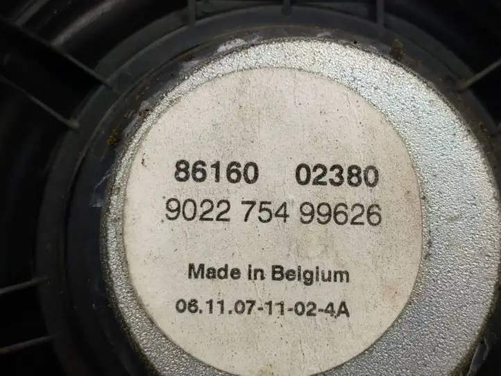 Toyota Avensis T250 (2006 - 2009) 8616002380 Динамики задних дверей — фото 4