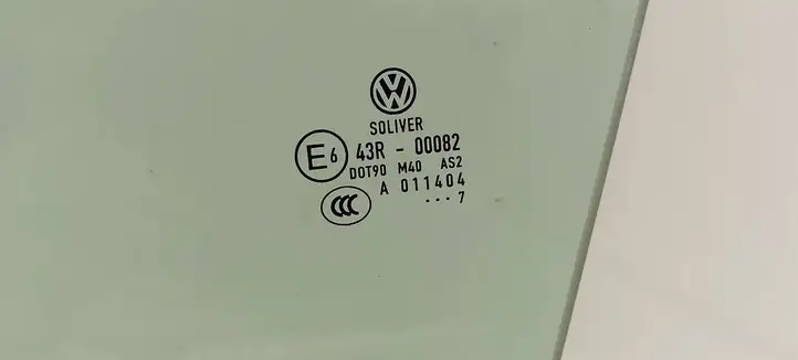 Volkswagen PASSAT B6 (2005 - 2010) 43R00082 Стекло передней двери — фото 4
