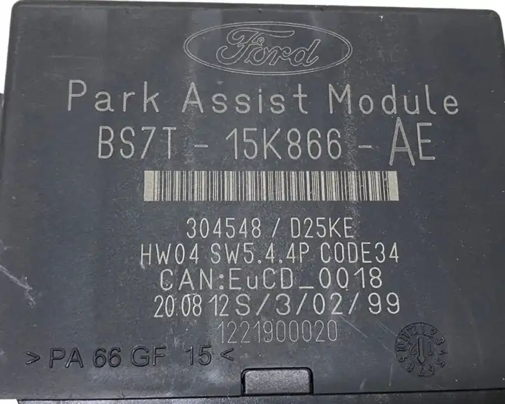 Ford S-MAX (2010 - 2015) BS7T15K866AE Блок управления парктрониками — фото 5