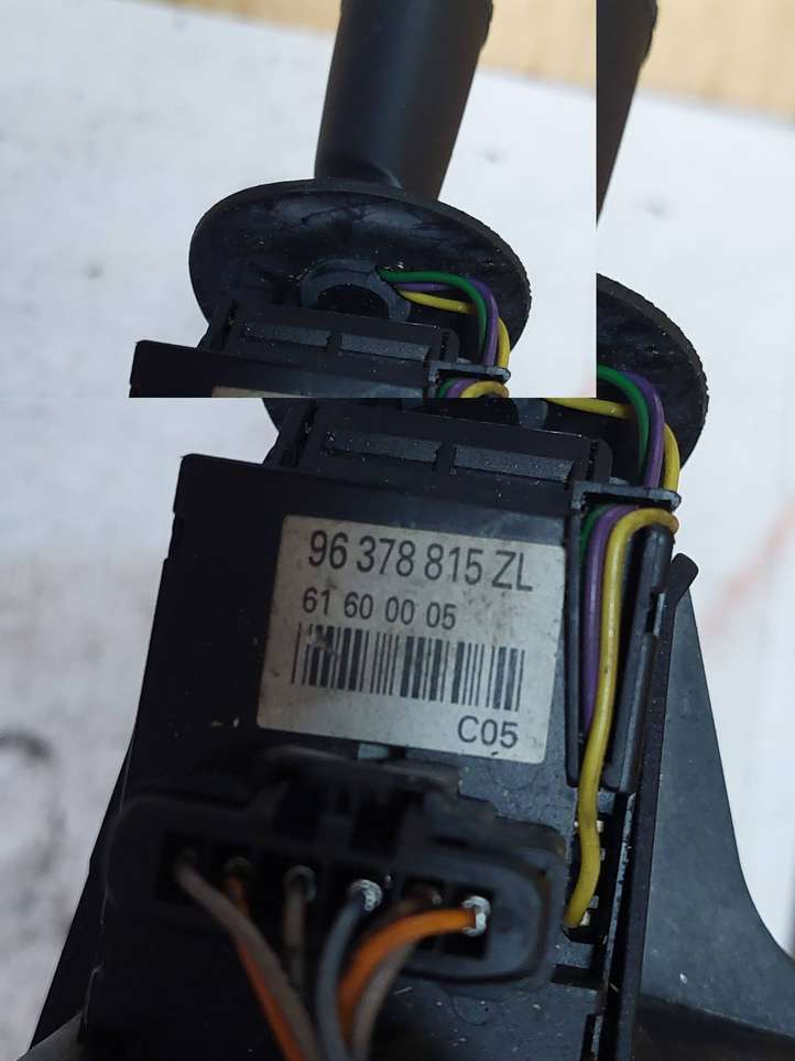 Peugeot 607 (2000 - 2004)  96378815ZL Другие включатели / ручки/ переключатели