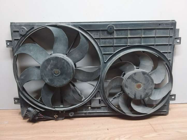 Skoda Octavia Mk2 (1Z) (2004 - 2013)  1K0121207T Комплект вентиляторов