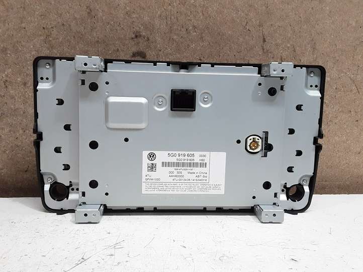 Volkswagen Golf VII (2013 - 2019)  5G0919605 Экран/ дисплей / маленький экран
