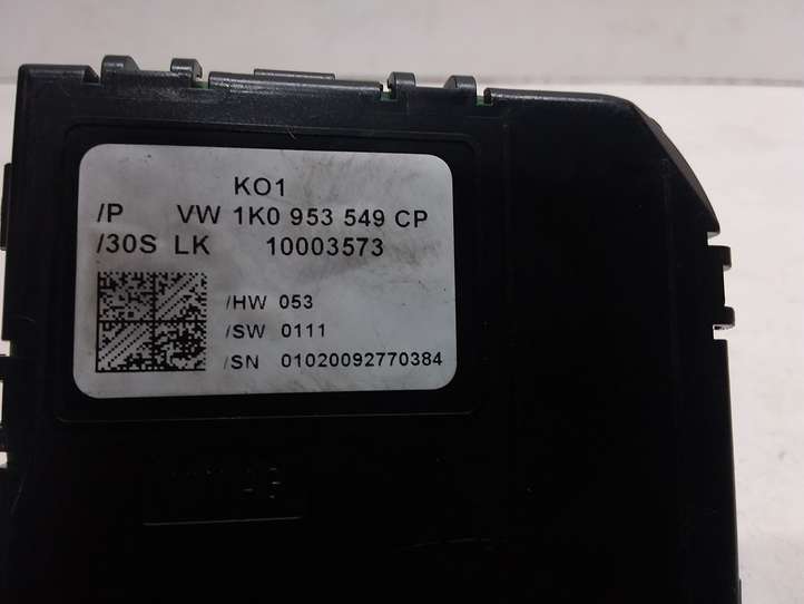 Volkswagen Golf VI (2009 - 2013)  1K0953549CP Датчик положения (угла) руля
