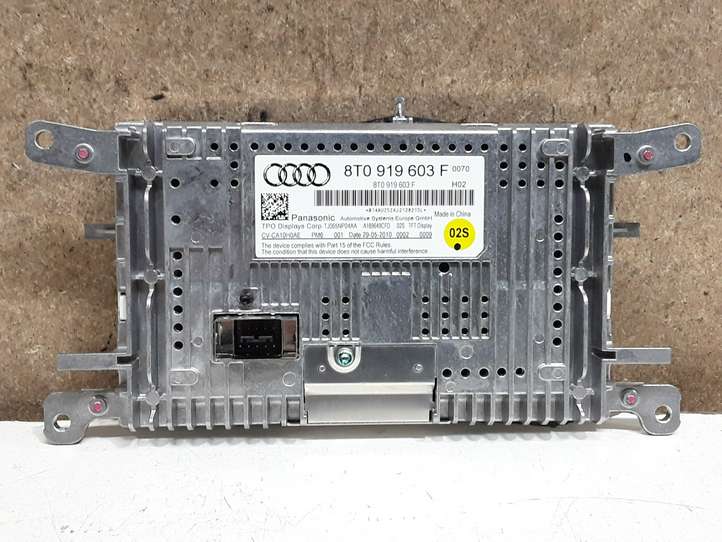 Audi A4 (2007 - 2011)  8T0919603F Экран/ дисплей / маленький экран