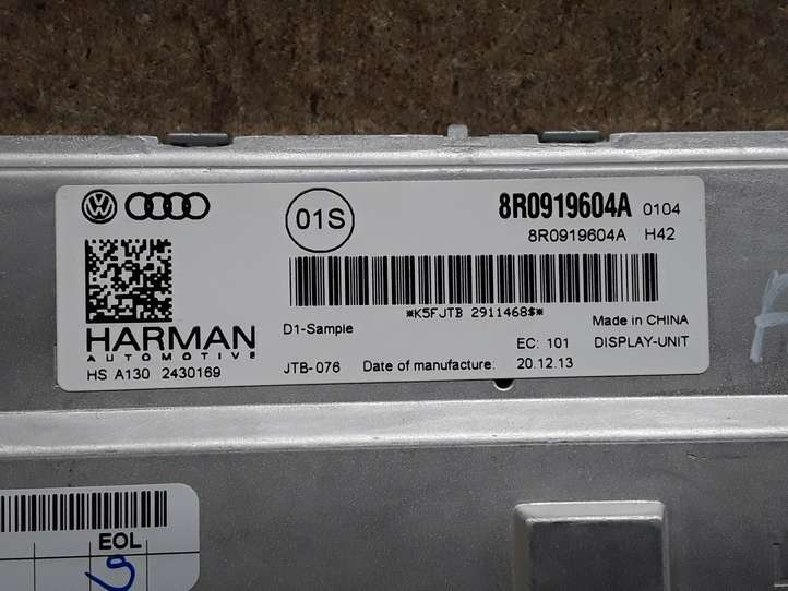 Audi A5 (2011 - 2016)  8R0919604A Экран/ дисплей / маленький экран