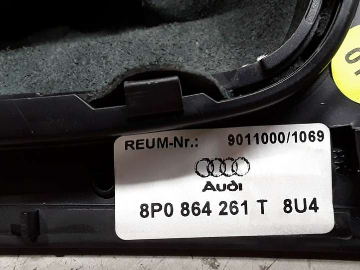 Audi A3/S3 8P (2004 - 2008)  8P0863279A Отделка рычага переключения передач (кожа, головка)