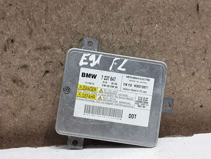 BMW 3 E90 E91 (2005 - 2012)  7237647 Блок фонаря / (блок «хenon»)