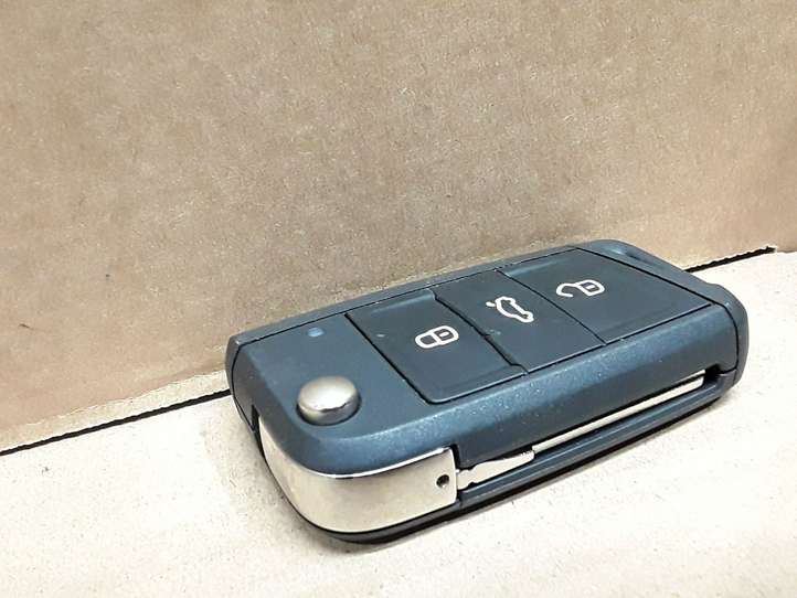 Volkswagen Golf VII (2013 - 2019)  5G0959752 Ключ / карточка зажигания