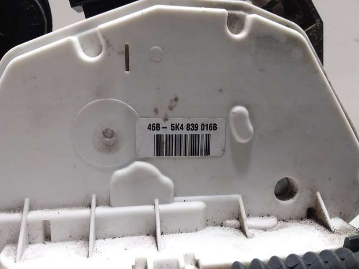 Volkswagen Golf VI (2009 - 2013)  5K4839016B Замок задней двери