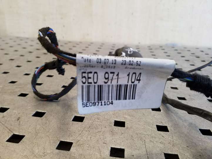 Skoda Octavia Mk3 (5E) (2013 - 2019)  5E0971104 Проводка датчиков парковки
